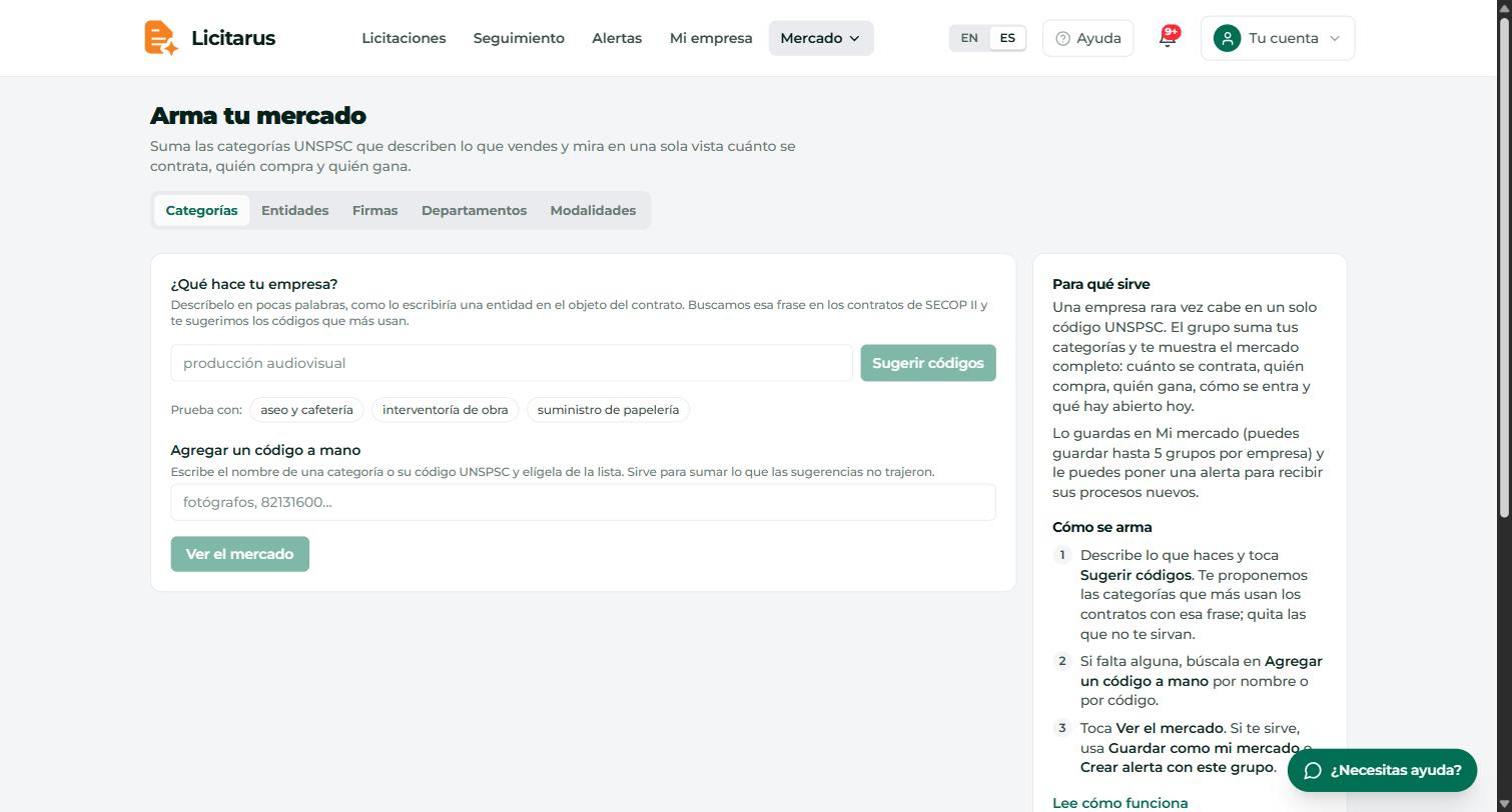 El armador de grupos: la caja ¿Qué hace tu empresa? con ejemplos, Agregar un código a mano y la explicación a la derecha
